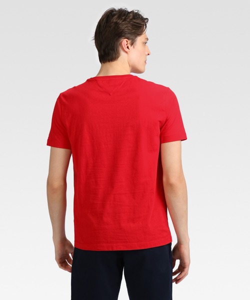 TOMMY HILFIGER（トミーヒルフィガー）の「フロントロゴTシャツ（Tシャツ/カットソー・メンズ・ホワイト/ネイビー/レッド・LARGE/SMALL/X-LARGE/MEDIUM/XX-LARGE）」の15枚目の写真