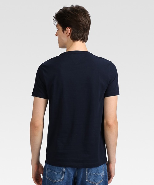 TOMMY HILFIGER（トミーヒルフィガー）の「フロントロゴTシャツ（Tシャツ/カットソー・メンズ・ホワイト/ネイビー/レッド・LARGE/SMALL/X-LARGE/MEDIUM/XX-LARGE）」の13枚目の写真