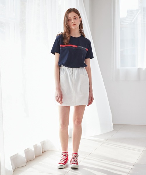 TOMMY HILFIGER（トミーヒルフィガー）の「フロントロゴTシャツ（Tシャツ/カットソー・メンズ・ホワイト/ネイビー/レッド・LARGE/SMALL/X-LARGE/MEDIUM/XX-LARGE）」の18枚目の写真