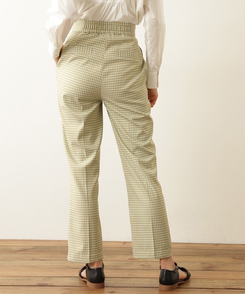 N.（N. Natural Beauty Basic）（エヌエヌナチュラルビューティーベーシック）の「◆ギンガムチェックパンツ（その他パンツ・レディース・ブルー/ライラック・MEDIUM）」の15枚目の写真