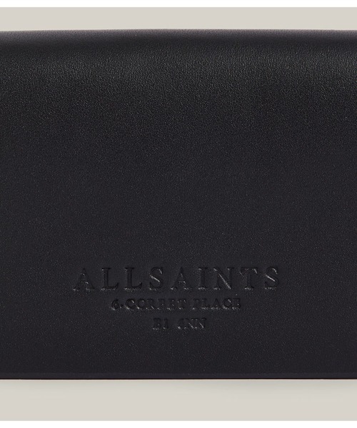 ALLSAINTS（オールセインツ）の「HONORE LEATHER CARDHOLDER | HONORE レザー カードホルダー（カードケース・レディース・ブラック・ONE SIZE）」の5枚目の写真
