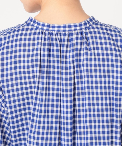 SLOBE IENA（スローブイエナ）の「ギャザーフリルスリーブブラウス◆（シャツ/ブラウス・レディース・ブラック/ブルー・FREE）」の18枚目の写真