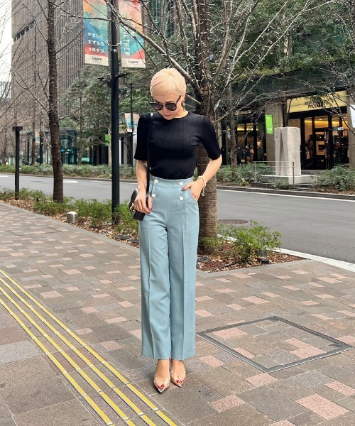 【おまとめ】JENNEジェンヌ　シルキーリブニット　カラーニット セール】シルキーリブニット（ニット/セーター）｜JENNE