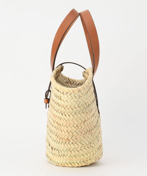 Bertini（ヴェルティニ）の「【BERTINI/ ベルティニ】フラップカゴトートバッグ（かごバッグ・レディース・ブラック/キャメル・FREE）」の3枚目の写真