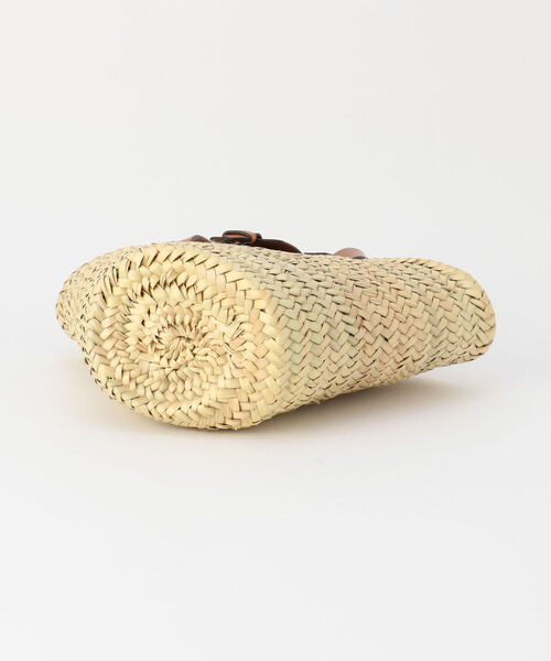 Bertini（ヴェルティニ）の「【BERTINI/ ベルティニ】フラップカゴトートバッグ（かごバッグ・レディース・ブラック/キャメル・FREE）」の7枚目の写真