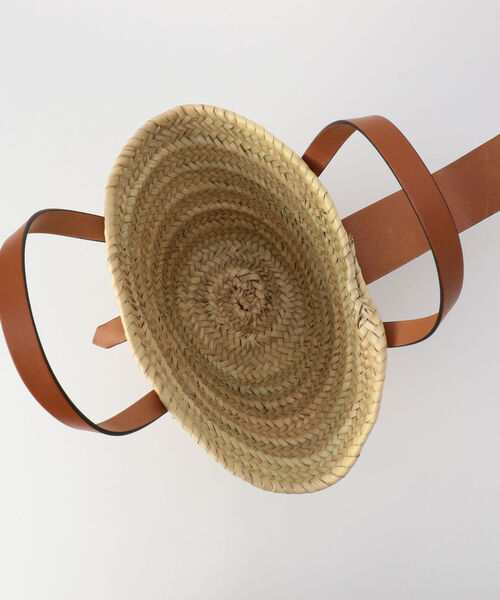 Bertini（ヴェルティニ）の「【BERTINI/ ベルティニ】フラップカゴトートバッグ（かごバッグ・レディース・ブラック/キャメル・FREE）」の15枚目の写真