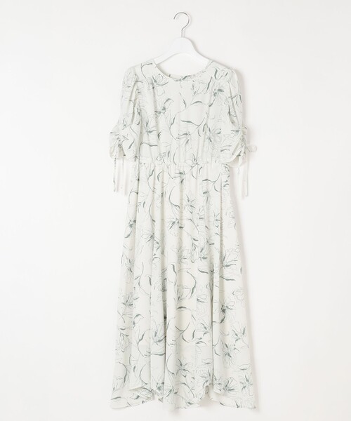 Feroux(フェルゥ)の「【2SET】透かしニットベスト×パフスリーブ ワンピース(セットアップ・レディース・ピンク系/イエロー系/グリーン系6/ブラック系6・1/2)」の12枚目の写真