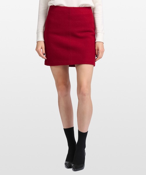 ミニスカート Nylon miniskirt MMG505_14SJ_F0011_S_OOO MICRO MINI SKIRT(36 GREY): BOTTOMSjosemoon