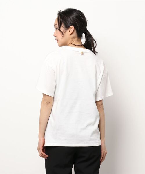 MASTER&Co（マスターアンドコー）の「MASTER&Co./マスターアンドコー ロゴTシャツ（Tシャツ/カットソー・レディース・ネイビー/レッド/グリーン・FREE）」の5枚目の写真