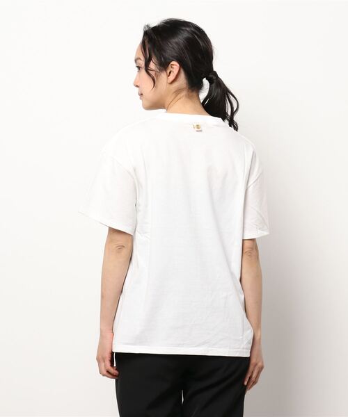 MASTER&Co（マスターアンドコー）の「MASTER&Co./マスターアンドコー ロゴTシャツ（Tシャツ/カットソー・レディース・ネイビー/レッド/グリーン・FREE）」の6枚目の写真