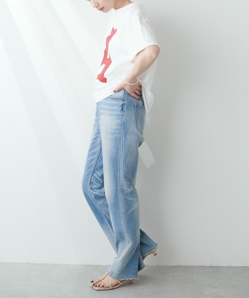 MASTER&Co（マスターアンドコー）の「MASTER&Co./マスターアンドコー ロゴTシャツ（Tシャツ/カットソー・レディース・ネイビー/レッド/グリーン・FREE）」の10枚目の写真