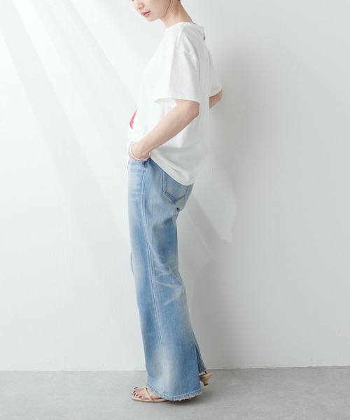 MASTER&Co（マスターアンドコー）の「MASTER&Co./マスターアンドコー ロゴTシャツ（Tシャツ/カットソー・レディース・ネイビー/レッド/グリーン・FREE）」の11枚目の写真