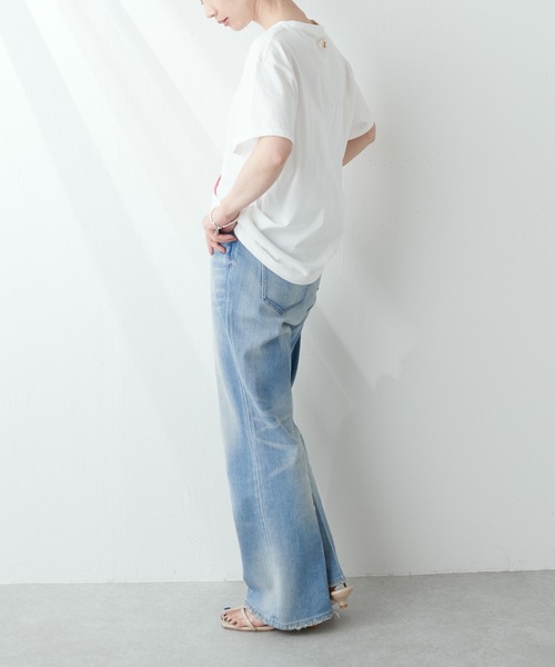 MASTER&Co（マスターアンドコー）の「MASTER&Co./マスターアンドコー ロゴTシャツ（Tシャツ/カットソー・レディース・ネイビー/レッド/グリーン・FREE）」の12枚目の写真