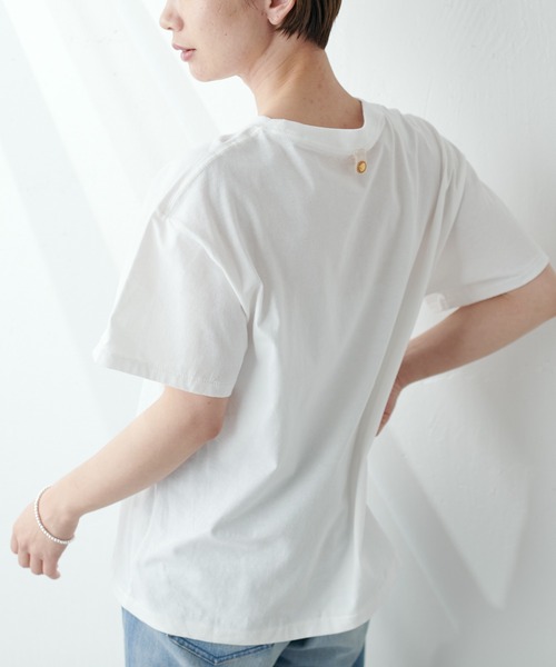 MASTER&Co（マスターアンドコー）の「MASTER&Co./マスターアンドコー ロゴTシャツ（Tシャツ/カットソー・レディース・ネイビー/レッド/グリーン・FREE）」の16枚目の写真