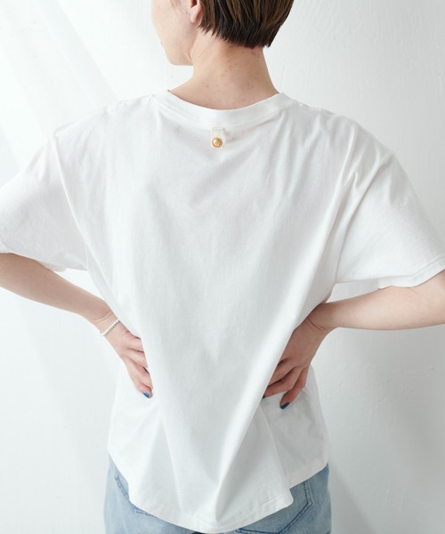 MASTER&Co（マスターアンドコー）の「MASTER&Co./マスターアンドコー ロゴTシャツ（Tシャツ/カットソー・レディース・ネイビー/レッド/グリーン・FREE）」の17枚目の写真