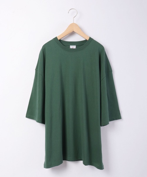 JEMORGAN(ジェーイーモーガン)の「JEMORGAN 天竺袖ワッペン付き半袖ビッグT(Tシャツ/カットソー・メンズ・ベージュ/ピンク/ネイビー/オフホワイト/ライトグレー/グリーン/ブラック/シルバーグレー/サーモンピンク/ベージュ系その他/カーキ・L/M/XL)」の21枚目の写真
