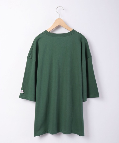 JEMORGAN(ジェーイーモーガン)の「JEMORGAN 天竺袖ワッペン付き半袖ビッグT(Tシャツ/カットソー・メンズ・ベージュ/ピンク/ネイビー/オフホワイト/ライトグレー/グリーン/ブラック/シルバーグレー/サーモンピンク/ベージュ系その他/カーキ・L/M/XL)」の22枚目の写真
