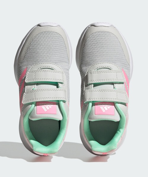 adidas（アディダス）の「Tensaur ラン / Tensaur Run / ランニングシューズ / アディダス adidas（スニーカー・キッズ・ブルー/ブラック/グレー/ホワイト/レッド/グレー×ピンク/グレー系その他/ピンク・24.5cm/23.5cm/21.0cm/22.5cm/23.0cm/19.0cm/22.0cm/25.0cm/24.0cm/18cm/20.0cm/17.0cm/20.5cm/17.5cm/19.5cm/21.5cm）」の14枚目の写真