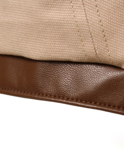 14+（イチヨンプラス）の「キャンパスエスカルゴベレー帽（ハンチング/ベレー帽・レディース・ブラック/カーキ/ベージュ・FREE）」の12枚目の写真