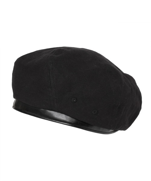 14+（イチヨンプラス）の「キャンパスエスカルゴベレー帽（ハンチング/ベレー帽・レディース・ブラック/カーキ/ベージュ・FREE）」の4枚目の写真