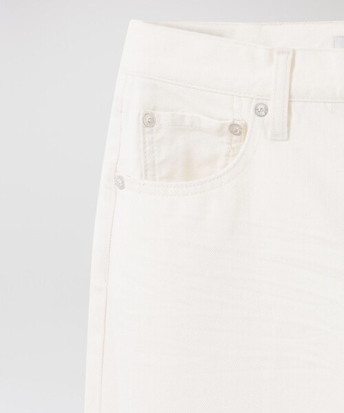 LOVELESS（ラブレス）の「Wheir ホワイト ワイドデニム（その他パンツ・レディース・オフホワイト・34/36）」の5枚目の写真