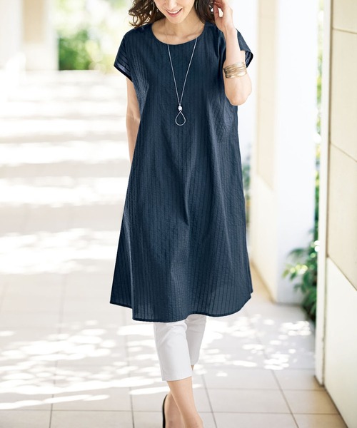 セール 綿100 タック素材ワンピースチュニック チュニック Belluna ベルーナ のファッション通販 Zozotown セール 綿100 タック素材ワンピースチュニック チュニック Belluna ベルーナ のファッション通販 Zozotown