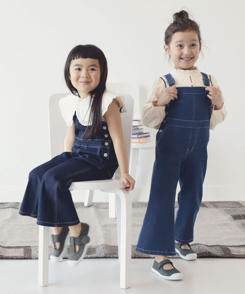 B:MING by BEAMS（ビーミングバイビームス）の「B:MING by BEAMS / 布帛衿 ノースリーブ プルオーバー カットソー（80~140cm）<br>（Tシャツ/カットソー・キッズ・ブラック/グリーン系その他/ホワイト系その他5・90/100/110/120/80/130/140）」の15枚目の写真