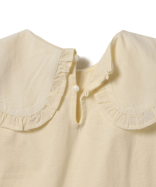 B:MING by BEAMS（ビーミングバイビームス）の「B:MING by BEAMS / 布帛衿 ノースリーブ プルオーバー カットソー（80~140cm）<br>（Tシャツ/カットソー・キッズ・ブラック/グリーン系その他/ホワイト系その他5・90/100/110/120/80/130/140）」の17枚目の写真