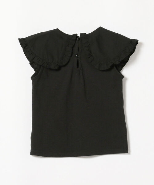 B:MING by BEAMS（ビーミングバイビームス）の「B:MING by BEAMS / 布帛衿 ノースリーブ プルオーバー カットソー（80~140cm）<br>（Tシャツ/カットソー・キッズ・ブラック/グリーン系その他/ホワイト系その他5・90/100/110/120/80/130/140）」の13枚目の写真