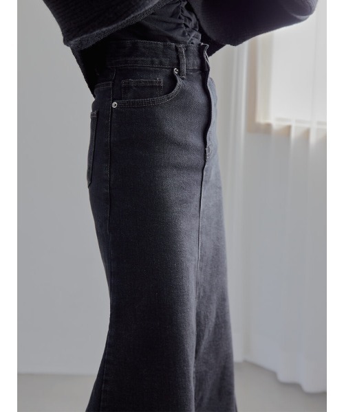 Ayla(アイラ)の「mermaid denim maxi skirt(デニムスカート・レディース・ブラック・MEDIUM)」の7枚目の写真