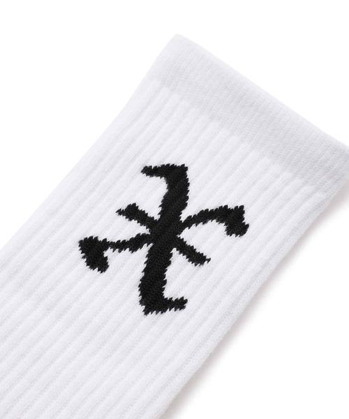XLARGE（エクストララージ）の「X LOGO SOCKS/　靴下　ソックス（ソックス/靴下・メンズ・ホワイト/ブラック/グリーン・ONE SIZE）」の5枚目の写真