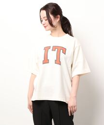 blurhms | blurhmsROOTSTOCK | 〈別注〉カレッジプリントTシャツ WOMEN(Tシャツ/カットソー)