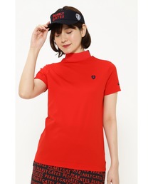 PEARLY GATES（パーリーゲイツ）の「【PEARLY GATES】ソロテックス カリキュロハイGGワッフル 半袖ハイネックカットソー（Tシャツ/カットソー）」