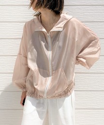 Q | シアーフーディーブルゾン(マウンテンパーカー)