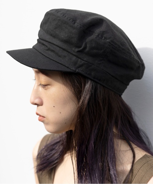 CONTROL FREAK / CTFK(コントロールフリーク)の「CONTROL FREAK(コントロールフリーク)綿麻マリンキャスケット(キャスケット・レディース・アイボリー/ブラック/カーキ・FREE)」の3枚目の写真