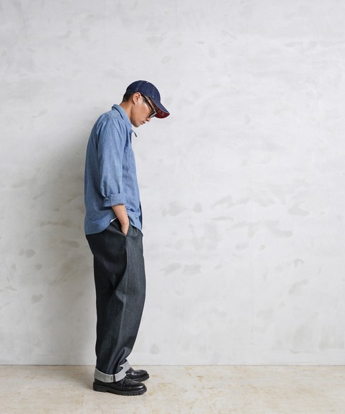 WAIPER.inc（ワイパーインク）の「ALMW by WAIPER アーミー バイ ワイパー FRENCH ARMY M-52 セルビッチデニムパンツ（デニムパンツ・メンズ・ノンウォッシュ・S/M/L/XL）」の12枚目の写真