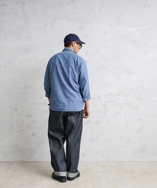 WAIPER.inc（ワイパーインク）の「ALMW by WAIPER アーミー バイ ワイパー FRENCH ARMY M-52 セルビッチデニムパンツ（デニムパンツ・メンズ・ノンウォッシュ・S/M/L/XL）」の13枚目の写真