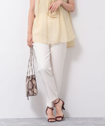 ヴィンテージツイルインゴムテーパードパンツ