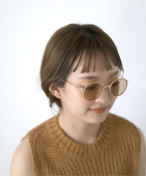 SLOBE IENA（スローブイエナ）の「【Aim/エイム】 サングラス（サングラス・レディース・ライトグレー/ベージュ・FREE）」の7枚目の写真