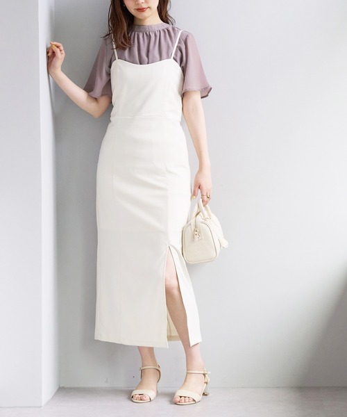 natural couture(ナチュラルクチュール)の「前後2WAYフレアスリーブボウタイブラウス(シャツ/ブラウス・レディース・サックスブルー/アイボリー/ミント/ネイビー/モカ・FREE)」の13枚目の写真