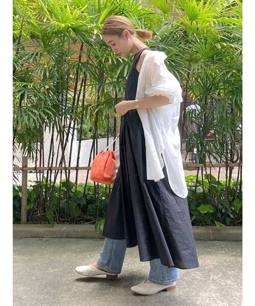 Ungrid（アングリッド）の「シアールーズシャツ（シャツ/ブラウス・レディース・ピンク/オフホワイト/ブラウン/グリーン・FREE）」の12枚目の写真