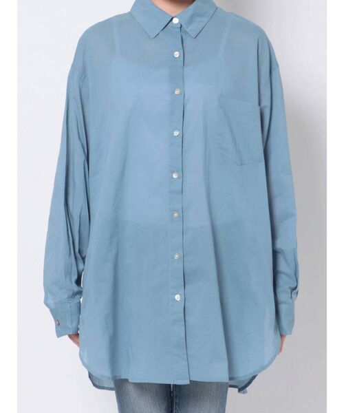 Ungrid（アングリッド）の「シアールーズシャツ（シャツ/ブラウス・レディース・ピンク/オフホワイト/ブラウン/グリーン・FREE）」の19枚目の写真