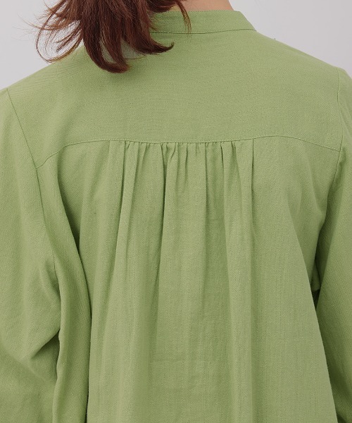 チチカカ（チチカカ）の「チバイ刺繍プルオーバー（シャツ/ブラウス・レディース・オフホワイト/グリーン/ブラック・FREE）」の18枚目の写真