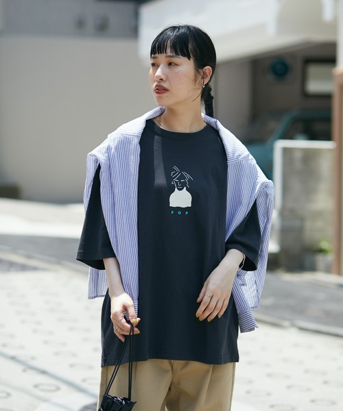 CRAFT STANDARD BOUTIQUE(クラフトスタンダードブティック)の「プリントTEE *(Tシャツ/カットソー・レディース・S/V/K/J/U/A/H/D/E/B/F/T/I/C/X/L/G/W/M/N/O/P/Q/R・L/M/S)」の12枚目の写真