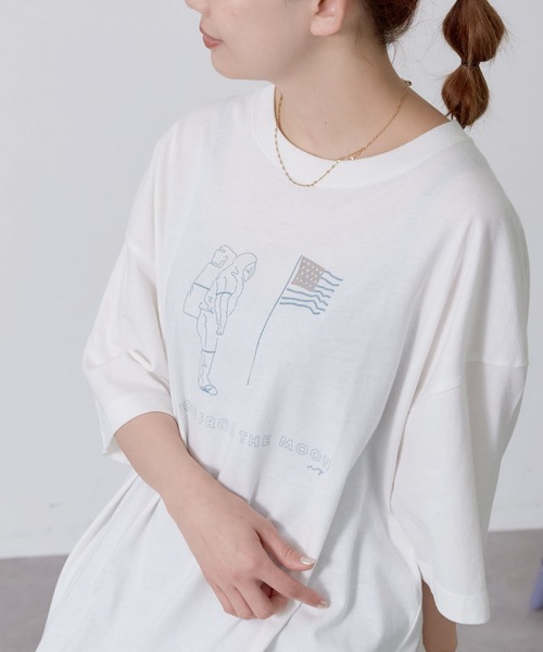 CRAFT STANDARD BOUTIQUE(クラフトスタンダードブティック)の「プリントTEE *(Tシャツ/カットソー・レディース・S/V/K/J/U/A/H/D/E/B/F/T/I/C/X/L/G/W/M/N/O/P/Q/R・L/M/S)」の13枚目の写真
