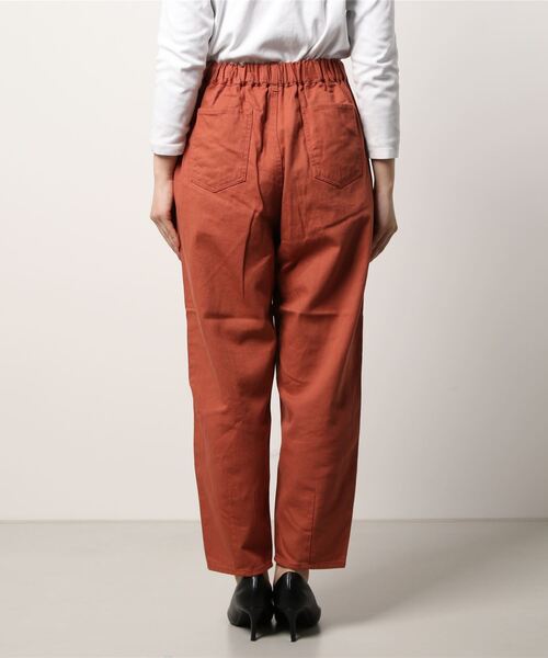 Samansa Mos2（サマンサ モスモス）の「ツイルスラウチパンツ（その他パンツ・レディース・カーキ/オレンジ/キナリ・ﾌﾘ-）」の15枚目の写真