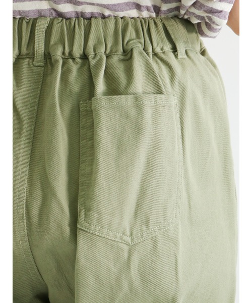 Samansa Mos2（サマンサ モスモス）の「ツイルスラウチパンツ（その他パンツ・レディース・カーキ/オレンジ/キナリ・ﾌﾘ-）」の10枚目の写真