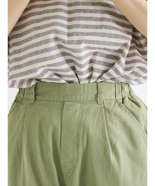 Samansa Mos2（サマンサ モスモス）の「ツイルスラウチパンツ（その他パンツ・レディース・カーキ/オレンジ/キナリ・ﾌﾘ-）」の11枚目の写真