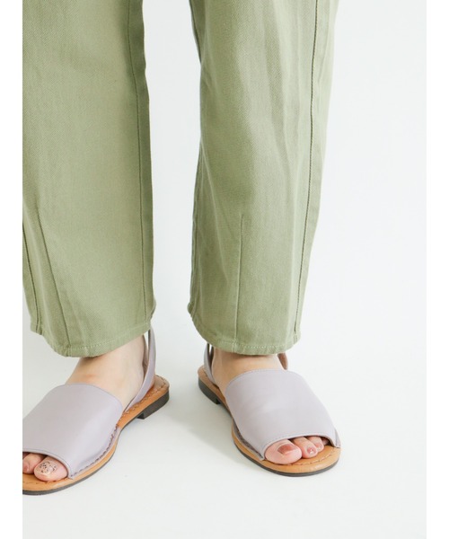 Samansa Mos2（サマンサ モスモス）の「ツイルスラウチパンツ（その他パンツ・レディース・カーキ/オレンジ/キナリ・ﾌﾘ-）」の13枚目の写真