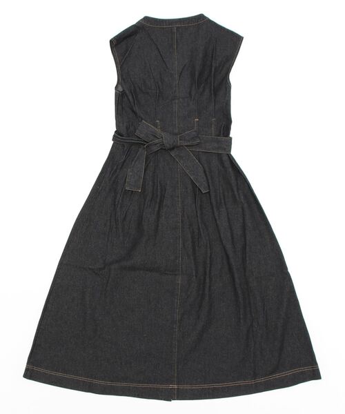 sango（sango）の「ノースリーブデニムワンピース（ワンピース・レディース・ブラック/ブルー・FREE）」の3枚目の写真